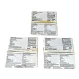 Stanley Basics Mirror Tiles, 12" X 12", 3 packs, 6 mirror tiles each pack, 18 total mirrors