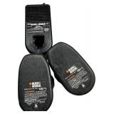 Black and Decker 18V Batteries (2) and Charger
