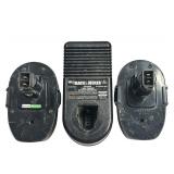 Black and Decker 18V Batteries (2) and Charger