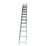 Werner 24 ft. H Aluminum Extension Ladder Type III 200 lb. capacity D1124-2