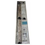 Werner 24 ft. H Aluminum Extension Ladder Type III 200 lb. capacity D1124-2