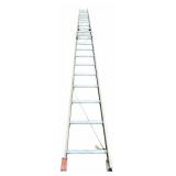 Werner 24 ft. H Aluminum Extension Ladder Type III 200 lb. capacity D1124-2