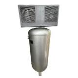 Air compressor, Campbell Hausfeld 5hp, 220V, 80 gallon vertical, Model VT558704