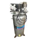Air compressor, Campbell Hausfeld 5hp, 220V, 80 gallon vertical, Model VT558704