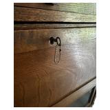 GLOBE-WERNICKE Stacked Barrister Bookcase with Drop Front Desk Insert