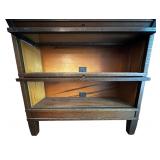 GLOBE-WERNICKE Stacked Barrister Bookcase with Drop Front Desk Insert