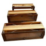 GLOBE-WERNICKE Stacked Barrister Bookcase with Drop Front Desk Insert