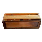 GLOBE-WERNICKE Stacked Barrister Bookcase with Drop Front Desk Insert