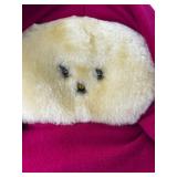 Vintage Animal Fair Chubbles Maroon Cloak 10" Plush Stuffed Animal Bear