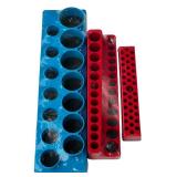Magnetic Socket Organizers Holders, Bundle of 3