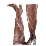 JLO DORICE OVER-THE-KNEE BOOT Brown Size 6M/361/2