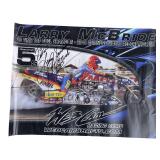AUTOGRAPHED by Larry McBride // 10th Time TOP FUEL CHAMPION 2010 GUINNESS WORLD RECORD HOLDER