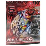 AUTOGRAPHED by Larry McBride // 10th Time TOP FUEL CHAMPION 2010 GUINNESS WORLD RECORD HOLDER