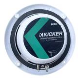 Kicker KM60 6.5-inch marine coaxial speaker, specifically model 41KM604W or 49KM604WL