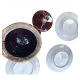 Vtg Lot 4 x Furio Contemporary Casuals Modernist Avant GardeSalad Plates, One Salad Bowl and One Ginger Jar