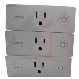 WeMo Mini Smart Plugs, Bundle of 3