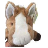 Vtg Horse Plush