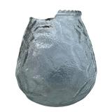 Votive Candle Holder and Vtg Green Glass EO Brody co #921 Quikt Diamond Bud Floral Vase