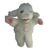 Baby Lamb Chop, the famous sock puppet character created by puppeteer and ventriloquist Shari Lewis