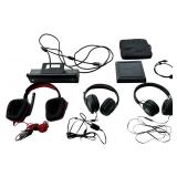 Gaming, Electronics Bundle; KINECT for XBOX ONE, DVD player for DELL, 3 Headphones