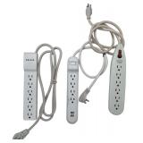 Surge Protector Bundle of 3 - White