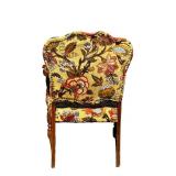 Antique Floral Chair