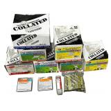 Mixed Lot of Collated Fasteners Clipped Heads/Staples