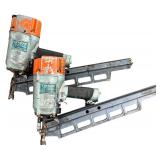 Hitachi NR83A2 y 3 1/4 in Framing Strip Nailer, Lot of 2