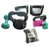 Proform Treadmill 350s CrossTrainer with Kettle Bells and Accessories