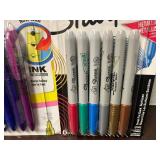 Sharpie Highlighters and Metallic Markers