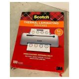 Scotch Thermal Laminating Pouches