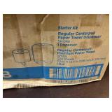 Centerpull Towels and Dispenser