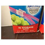 Ziploc Quart Slider Bags