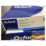 White Two Pocket Folders