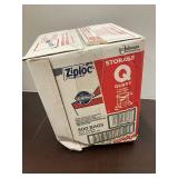 Ziploc Quart Storage Bags