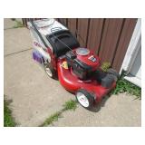 Craftsman 6.75 self propelled mower with bag. Good over all condition. Tested & works. As shown.