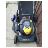 Brute 6.5 hp push mower. High wheel. Tested & works. As shown.