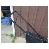 Brute 6.5 hp push mower. High wheel. Tested & works. As shown.