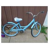 Qty of 2 ladies bicycles. As shown.