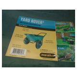 Yard Rover replacement poly wheel barrow tub. As shown.