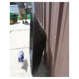 Metal replacement wheel barrow tub. As shown.