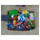Large box of kids toys. As shown.