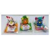 Misc. Vintage Miniature McDonalds FURBYs In Original Packs (Some Packs Open)