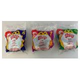 Misc. Vintage Miniature McDonalds FURBYs In Original Packs (Some Packs Open)