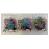 Misc. Vintage Miniature McDonalds FURBYs In Original Packs (Some Packs Open)