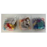 Misc. Vintage Miniature McDonalds FURBYs In Original Packs (Some Packs Open)