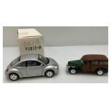 Misc. Die Cast Miniatures Including VW Beetle And More In Original Boxes