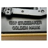 Danbury Mint  Die Cast 1957 Studebaker Golden Hawk Car (NIB)