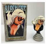 Vintage Marvel Mini-Bust Black Cat Figurine (NIB)