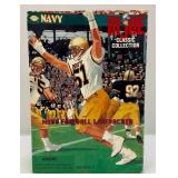 Starting Lineup Pro Football Hall Of Fame Legends Joe Nammoth & Johnny Unitas & GI Joe Navy Football Linebacker Action Figures (NEW OLD STOCK)